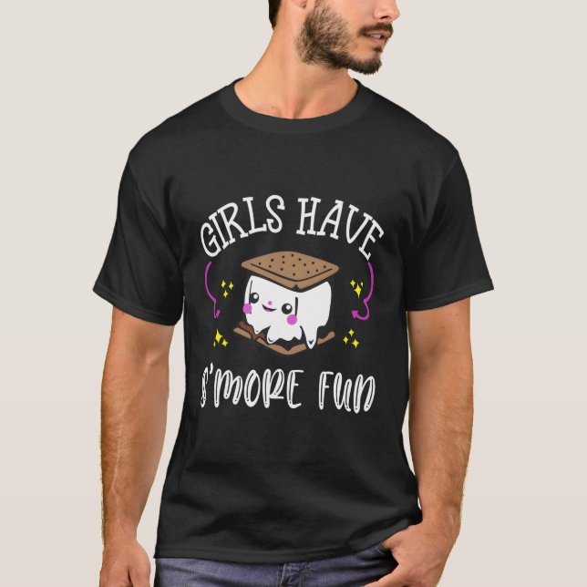 T-shirt Ont S'Il Plus Amusant Marshmallow Camg Dit (Devant)