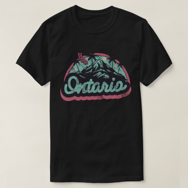 T-shirt Ontario, Californie (Design devant)
