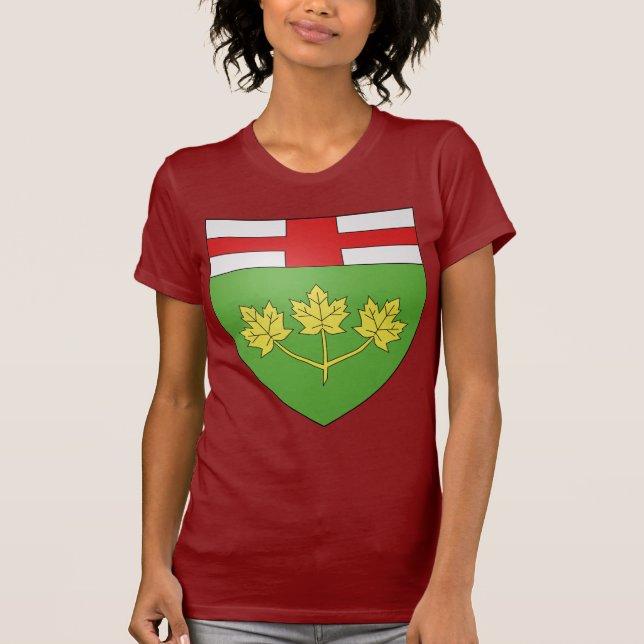 T-shirt Ontario, Canada (Devant)