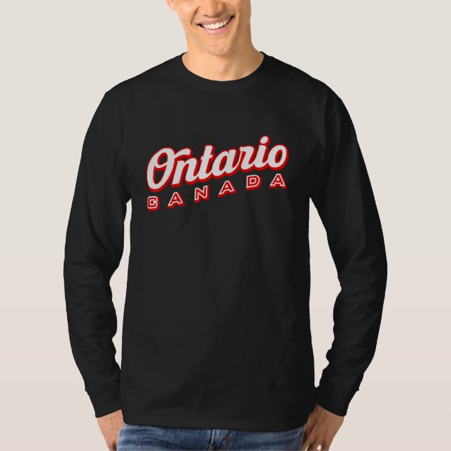 T-shirt Ontario Canada (Devant)