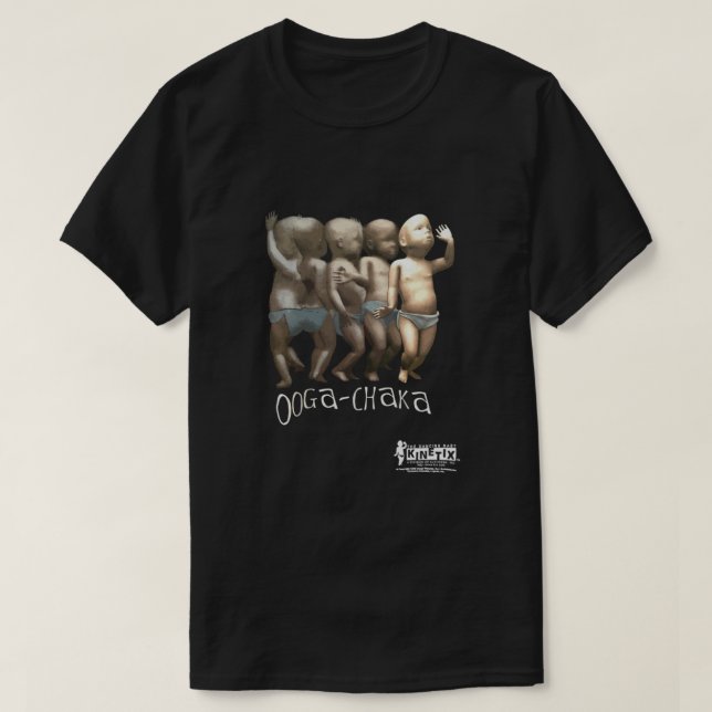 T-shirt Ooga Chaka Danser bébé (Design devant)