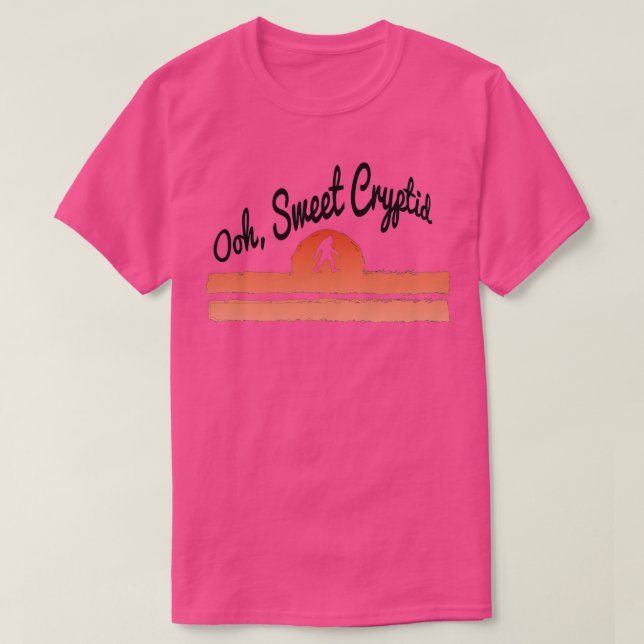 T-shirt Ooh Sweet Cryptid Triblend (Design devant)