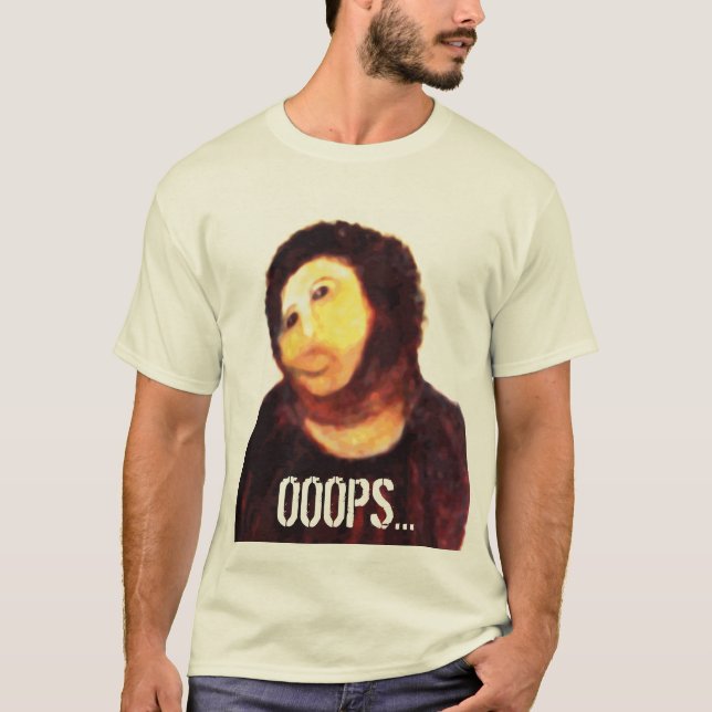 T-shirt OOOPS d'ecce homo… (Devant)