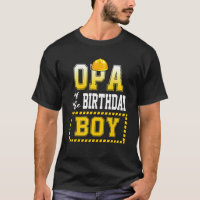Opa De L'Anniversaire Boy Construction Worker Part
