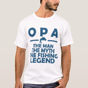 T-SHIRT OPA L'HOMME LE MYTHE LA LÉGENDE DE PÊCHE