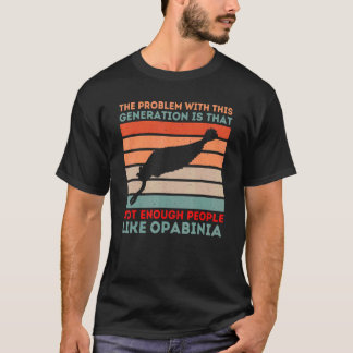 T-shirt Opabinia Arthropode disparu, Opabinia Préhistoriqu