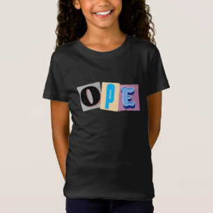 T-Shirt Ope, Funny Slang Du Midwest