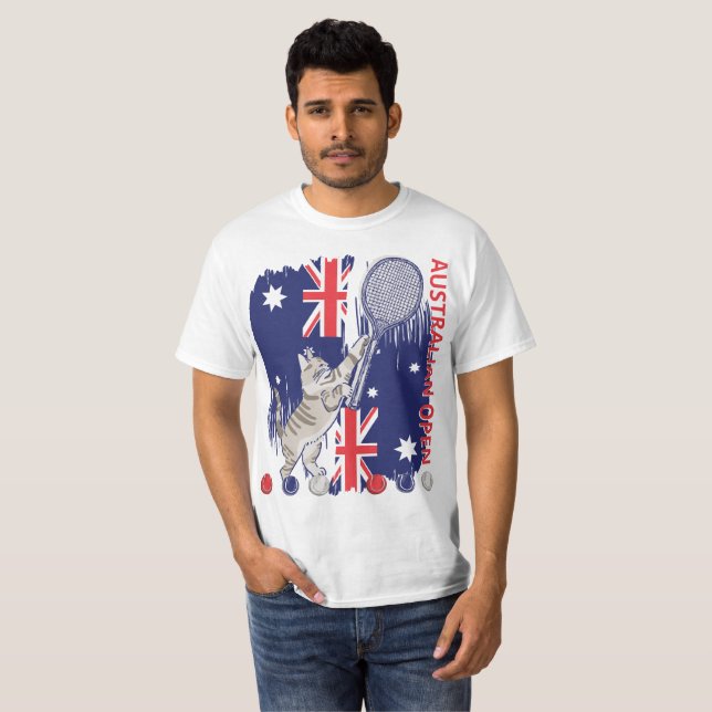 T-shirt Open d'Australie (Devant entier)