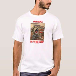 T-shirt Open Source L'Avenir Est Maintenant (Duke)