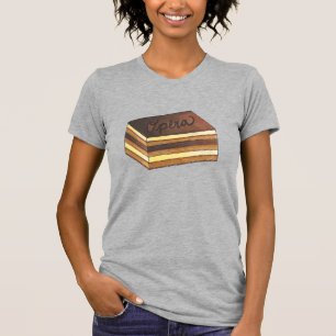 T-shirt Opéra Cake Pâtisserie Pâtisserie française Dessert