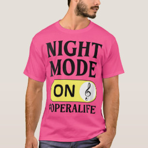 T-shirt Opéra Chanteur Vocaliste Vocalist Life Choir Musiq