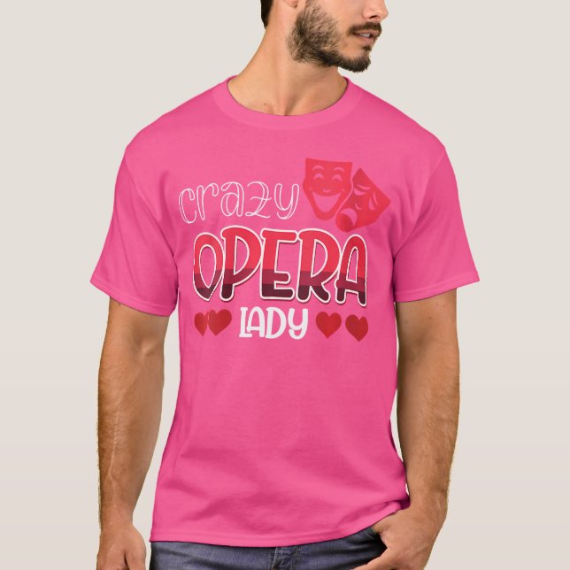 T-shirt Opéra folle pour femmes (Devant)