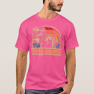 T-shirt Opera-Saurus T Rex Dinosaur Opéra Saurus Famille M