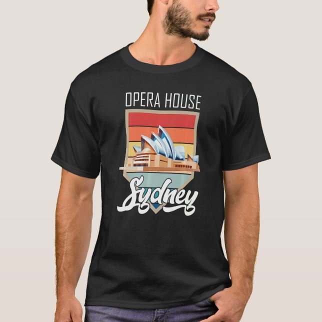 T-shirt Opéra Sydney De Australie Tourisme Nouveau Sout (Devant)