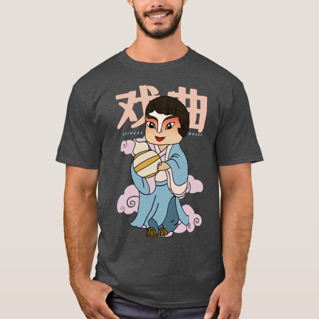 T-shirt Opéra traditionnel chinois (Devant)