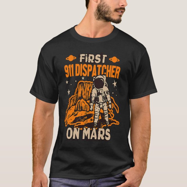 T-shirt Opérateur 911 Astronaute (Devant)