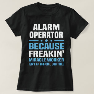 T-shirt Opérateur d'alarme