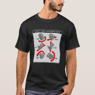 T-shirt Opérateur de caméra Cinématographe Client Caméra D