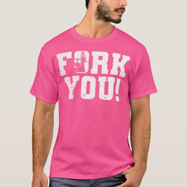 T-shirt Opérateur de chariot élévateur (Devant)