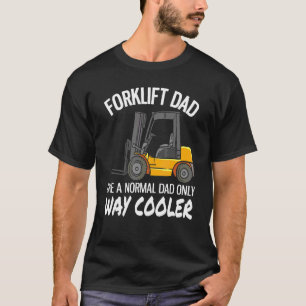 T-shirt Opérateur de chariot élévateur d'entrepôt Papa ch