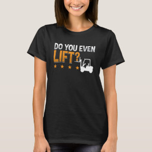 T-shirt Opérateur de chariot élévateur Vous Déplacez Même 