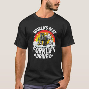 T-shirt Opérateur de chariots élévateurs Rainbow World's B