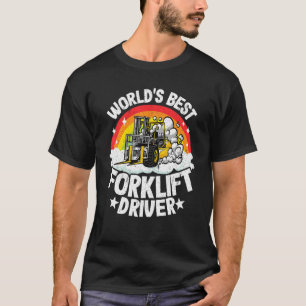 T-shirt Opérateur de chariots élévateurs Rainbow World's B