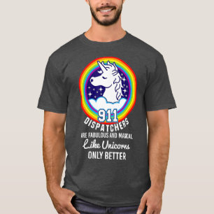 T-shirt Opérateur de conception du premier répondeur 911