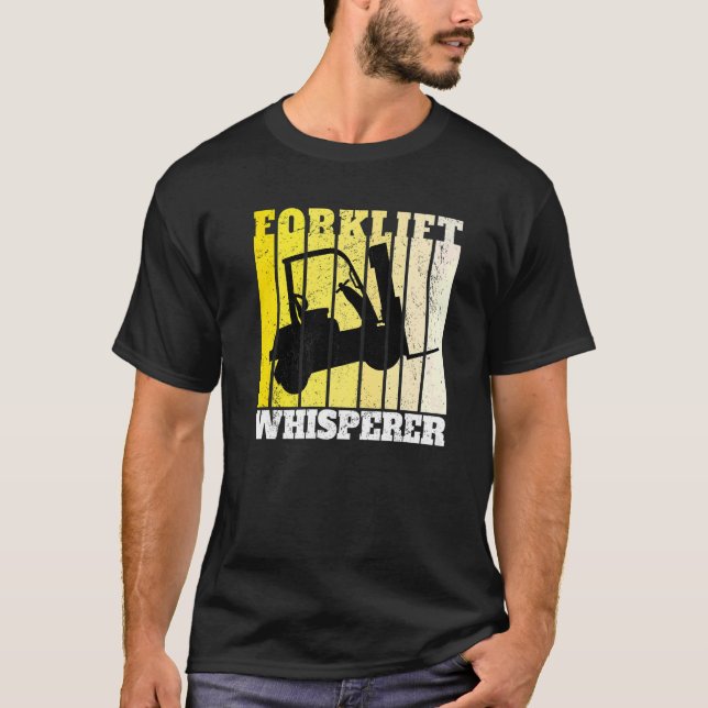 T-shirt Opérateur de Forklift (Devant)