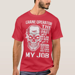 T-shirt Opérateur de grue