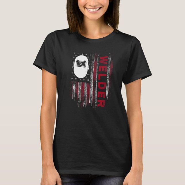 T-shirt Opérateur de machine à souder 8 (Devant)
