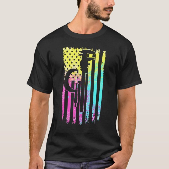 T-shirt Opérateur de machine-outil d'usinage 32 (Devant)