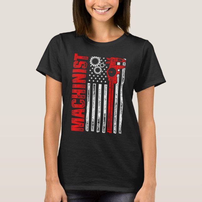 T-shirt Opérateur de machine-outil d'usinage 94 (Devant)