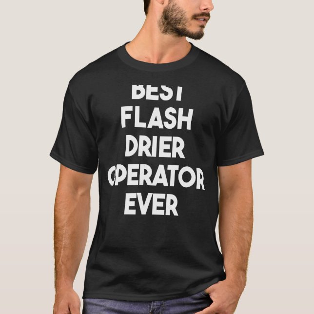 T-shirt Opérateur de messagerie Flash le plus performant j (Devant)