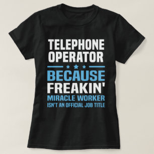 T-shirt Opérateur de téléphone
