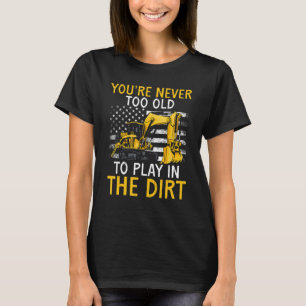 T-shirt Opérateur d'équipement lourd Opérateur de backhoe