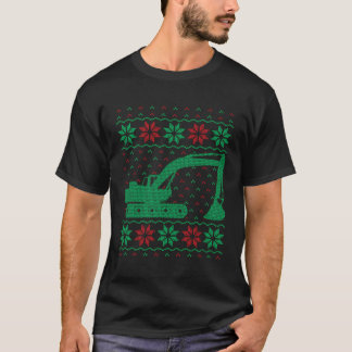 T-shirt Opérateur d'excavateur à équipement lourd laide