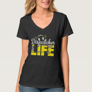 T-shirt Opérateur d'expédition de vie de répartiteur 911 E