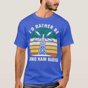 T-shirt Opérateur radio amateur Vintage rétro