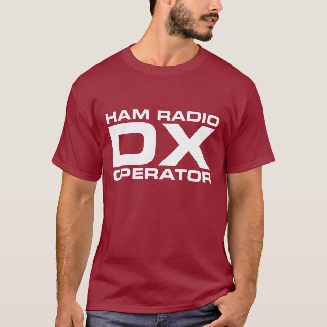 T-shirt Opérateur radio de jambon (Devant)