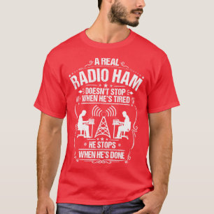 T-shirt Opérateur radio de jambon Opérateur radio amateur