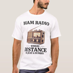 T-shirt Opérateur radio vintage de jambon