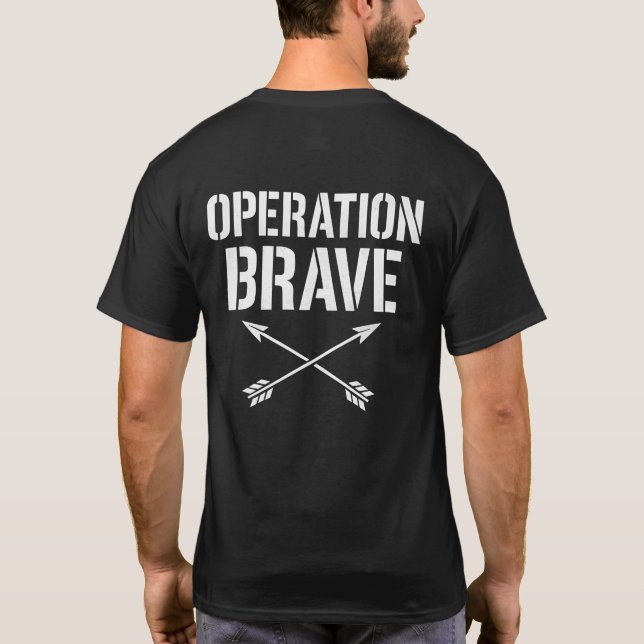 T-shirt Operation Brave (Dos)