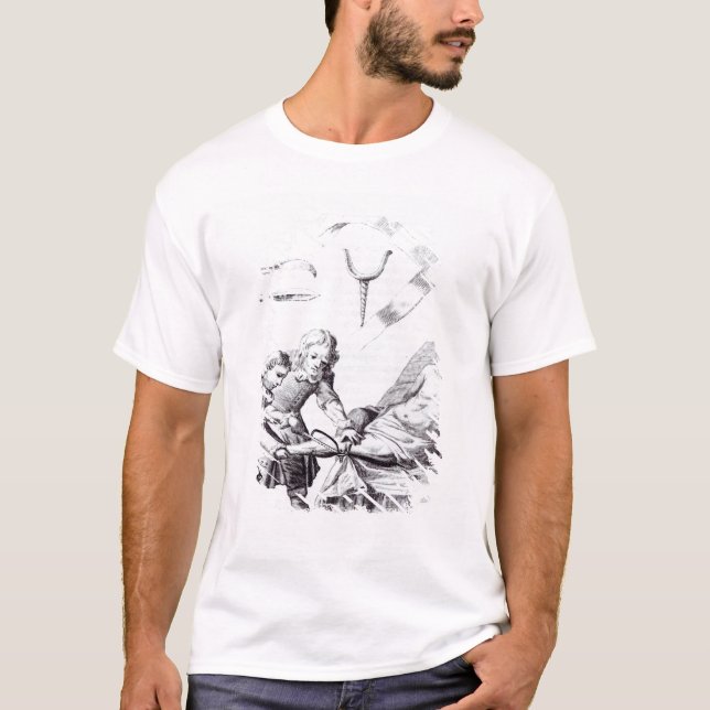 T-shirt Opération chirurgicale pour amputer une jambe (Devant)