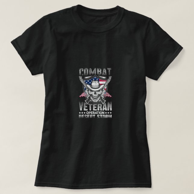 T-shirt opération de l'ancien combattant tempête du désert (Design devant)