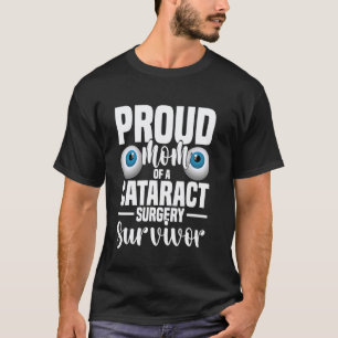 T-shirt Opération des yeux Maman fière d'un survivant de l