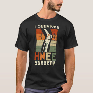 T-shirt Opération du genou Chirurgie du genou du patient