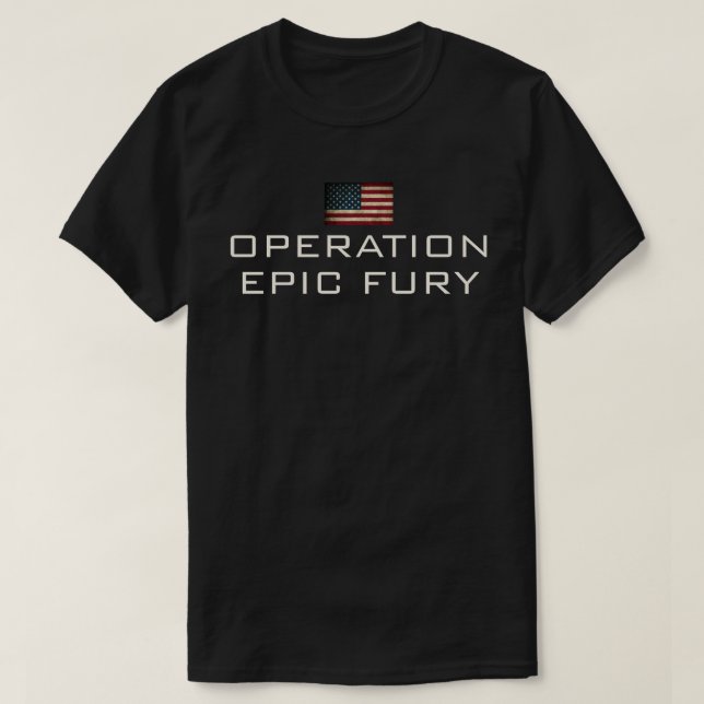 T-shirt Opération Furie épique (Design devant)