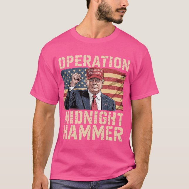 T-shirt Opération Hammer de minuit (4) (Devant)