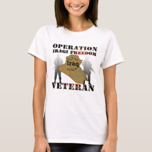 T-shirt Opération Iraqi Freedom OIF Vétérinaire combat le